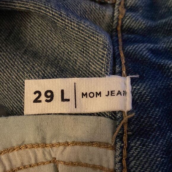 PACSUN Mom Jean high waisted slim leg denim jeans 29L - Picture 8 of 10